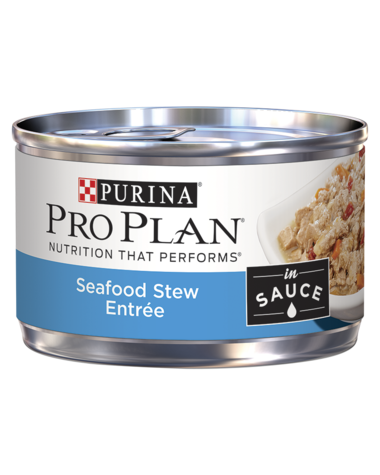 Purina Pro Plan Seafood Stew Entrée In Sauce Wet Cat Food