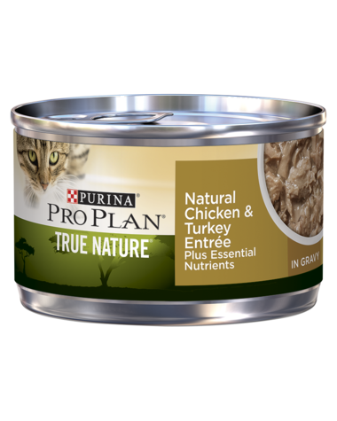 Purina Pro Plan True Nature Natural Chicken & Turkey Entrée In Gravy Wet Cat Food