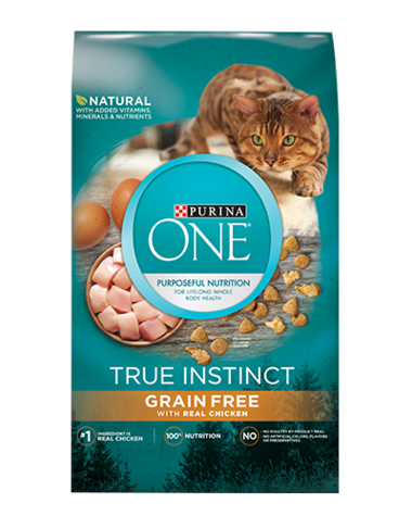 Purina ONE True Instinct Grain Free Real Chicken Dry Cat Food
