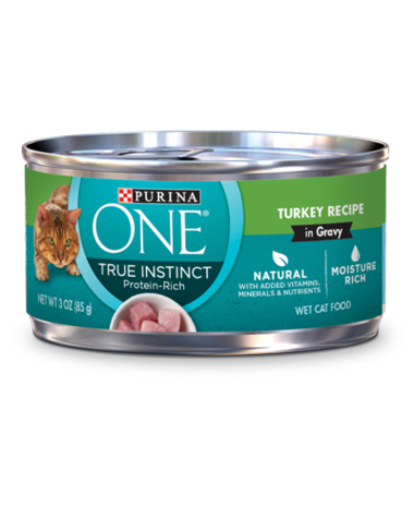 Purina ONE True Instinct Turkey Recipe In Gravy Wet Cat Food