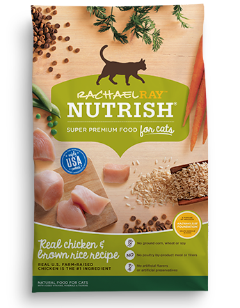Nutrish Real Chicken & Brown Rice Recipe Dry Cat Food
