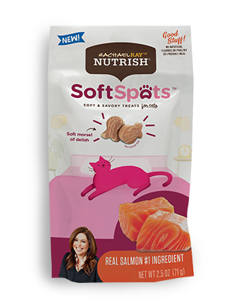 Nutrish SoftSpots Real Salmon Soft & Savory Cat Treats