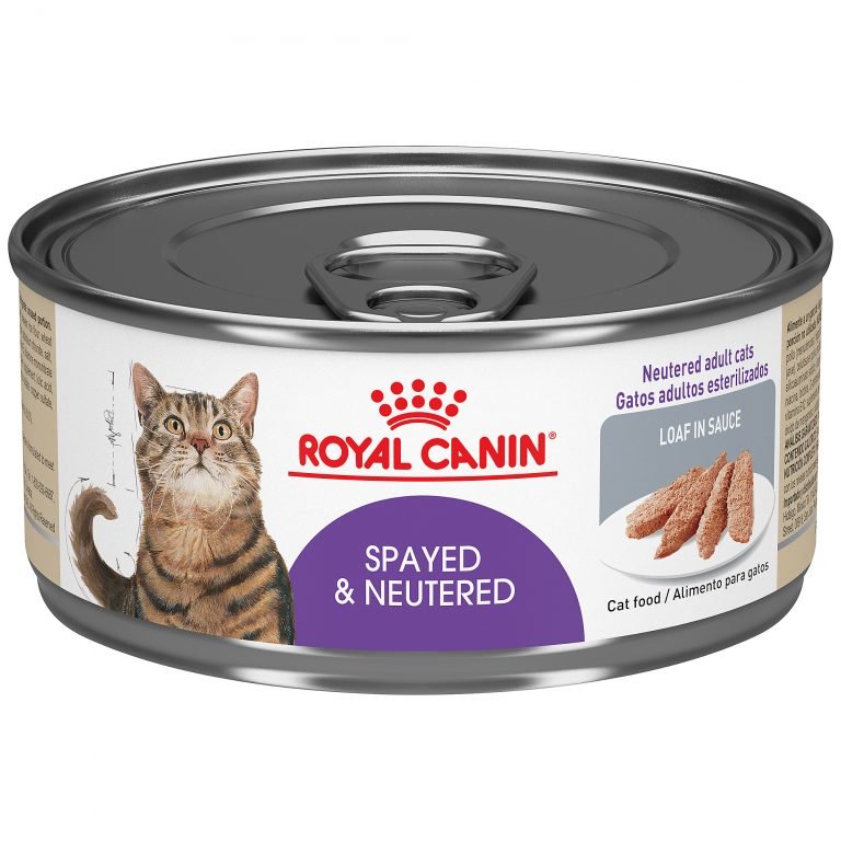 Royal Canin Spayed & Neutered Loaf In Sauce Wet Cat Food