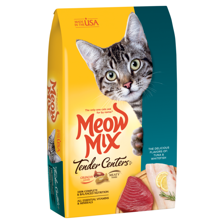 Meow Mix Tender Centers Tuna & Whitefish Flavor Dry Cat Food