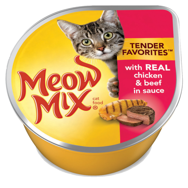 Meow Mix Tender Favorites Real Chicken & Beef In Sauce Wet Cat Food