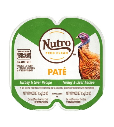 Nutro Paté Turkey & Liver Recipe Wet Cat Food