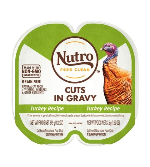 Nutro Cuts In Gravy Turkey Recipe Wet Cat Food