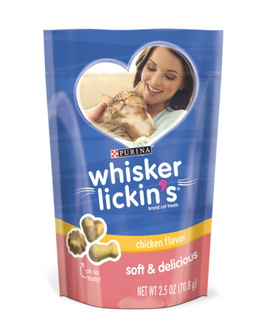 Whisker Lickin′s Soft & Delicious Chicken Flavor Cat Treats