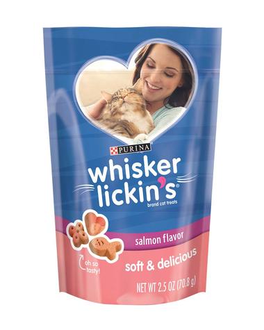 Whisker Lickin′s Soft & Delicious Salmon Flavor Cat Treats