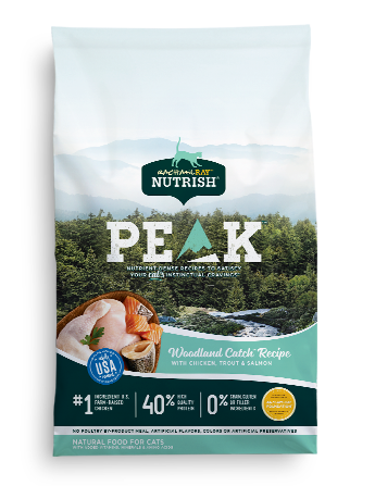 Nutrish PEAK Woodland Catch Recipe Dry Cat Food